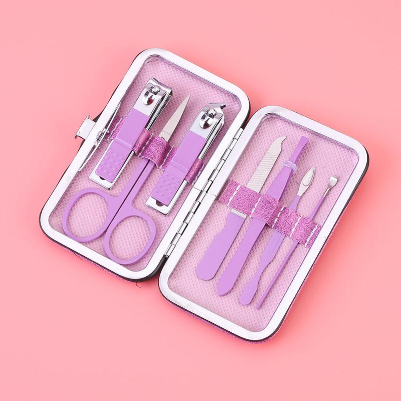 Professional Manicure Set Stainless Steel Grooming Kit for Women and Men