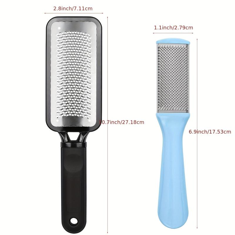 3 Pcs Foot Files Heel Callus Remover Stainless Steel Rasp File