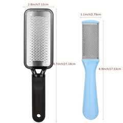 3 Pcs Foot Files Heel Callus Remover Stainless Steel Rasp File