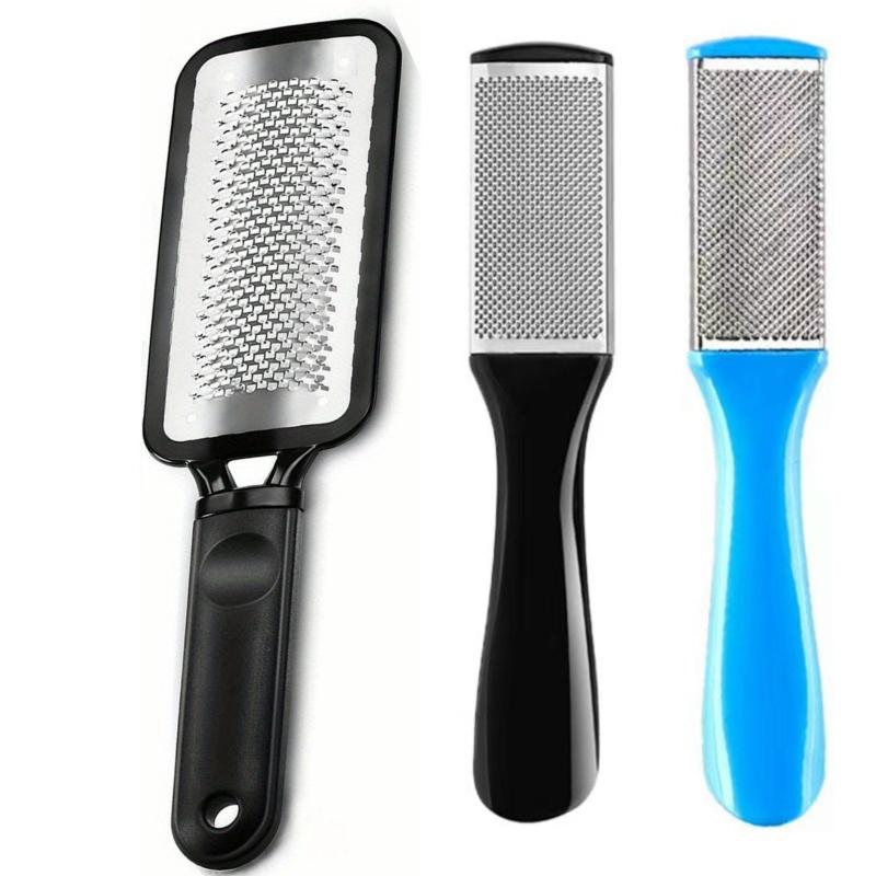 3 Pcs Foot Files Heel Callus Remover Stainless Steel Rasp File