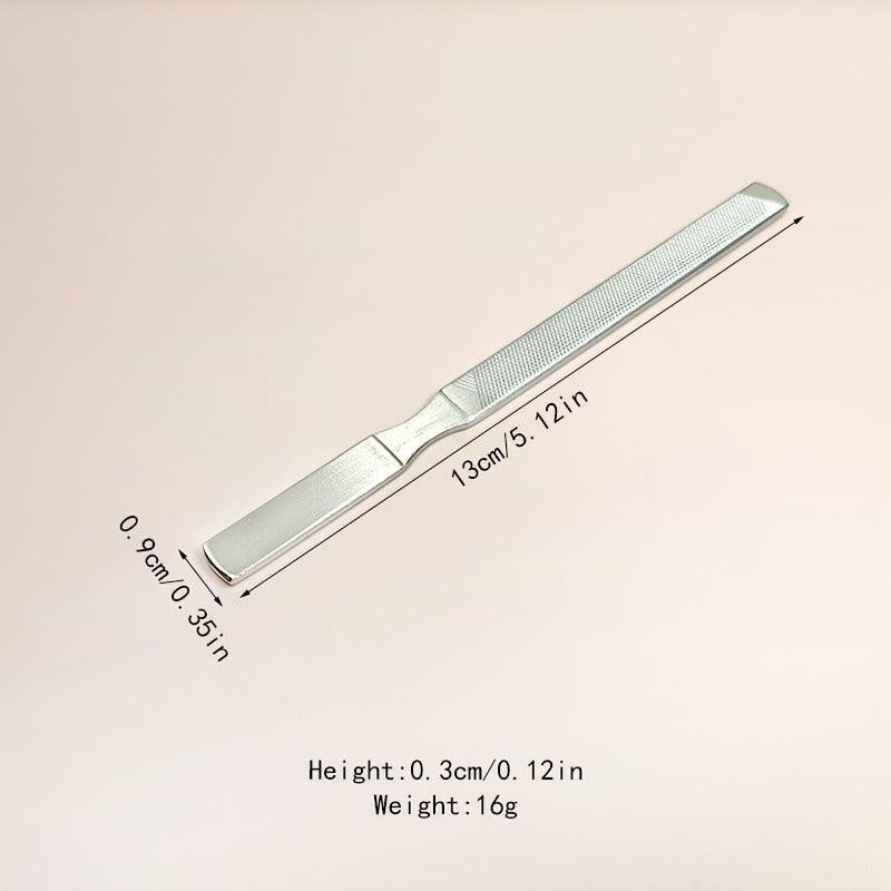 Stainless Steel Nail File for Salon-Quality Manicures
