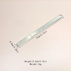 Stainless Steel Nail File for Salon-Quality Manicures