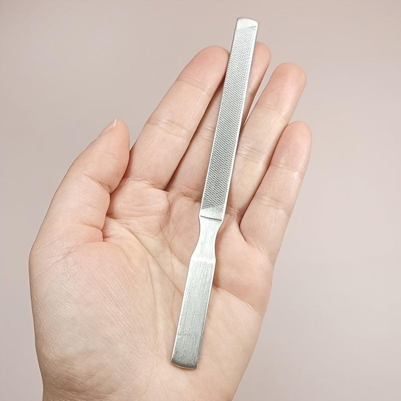 Stainless Steel Nail File for Salon-Quality Manicures