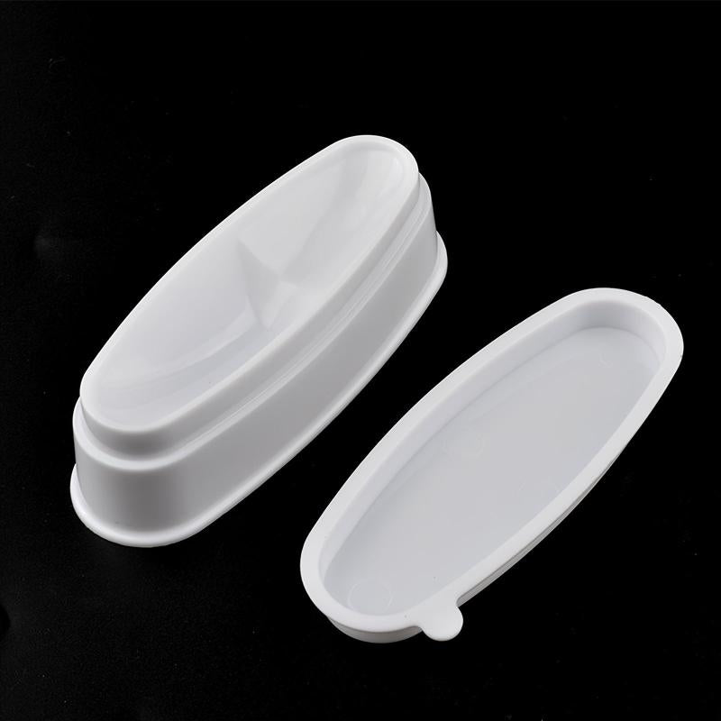French Nail Dipping Powder Jar Tray Nail Line Mold PVC Tray DIY Nail Art Tool