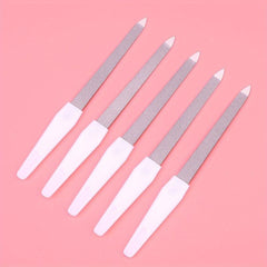 Double Sided Nail Files Stainless Steel Fingernail Toenail File