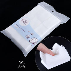 450 Pcs Nail Polish Remover Wraps Pure Paper Wipe Degreaser Pads