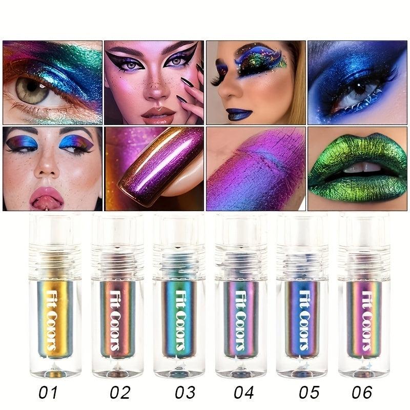 Pearly Liquid Eyeshadow Stick Red
