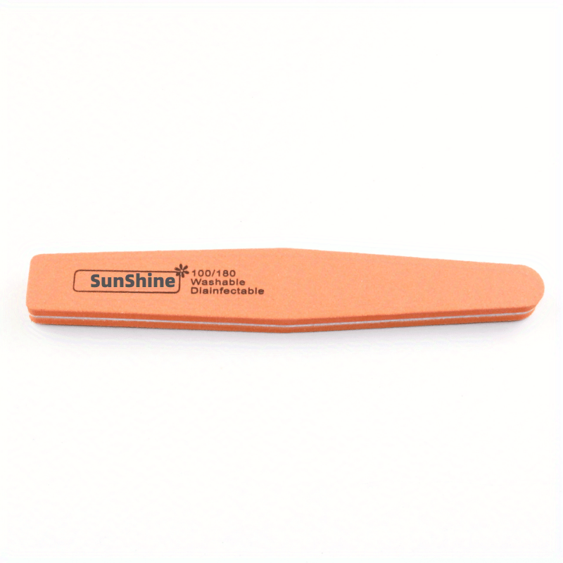 Double-Sided Washable 100 180 Nail Buffer