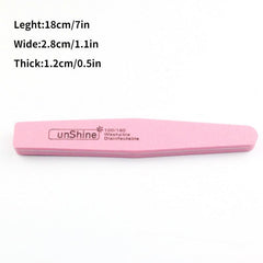 Double-Sided Washable 100 180 Nail Buffer