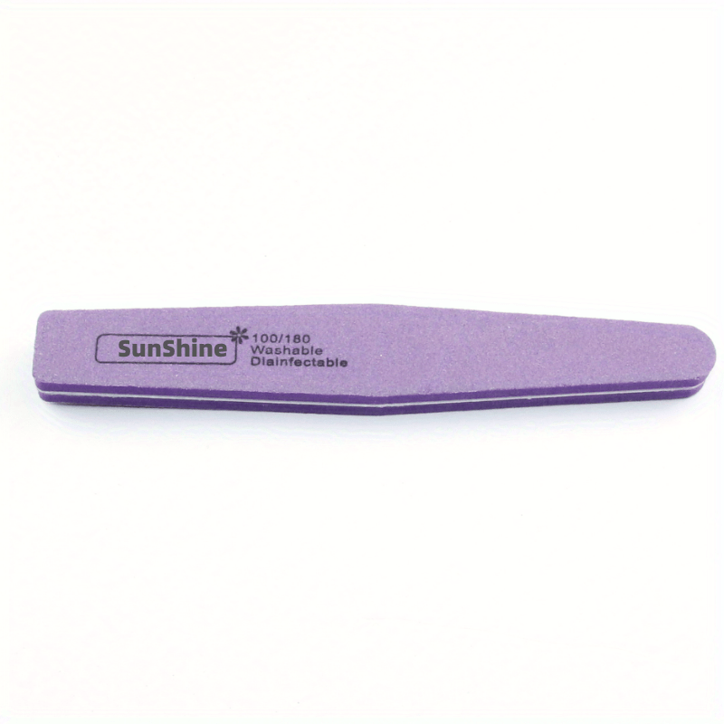 Double-Sided Washable 100 180 Nail Buffer