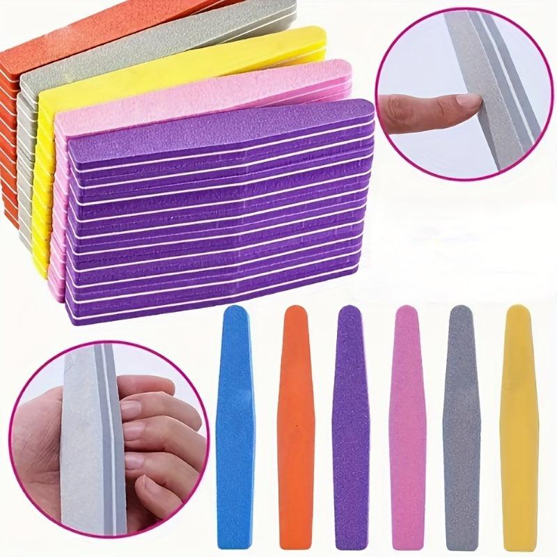 Double-Sided Washable 100 180 Nail Buffer