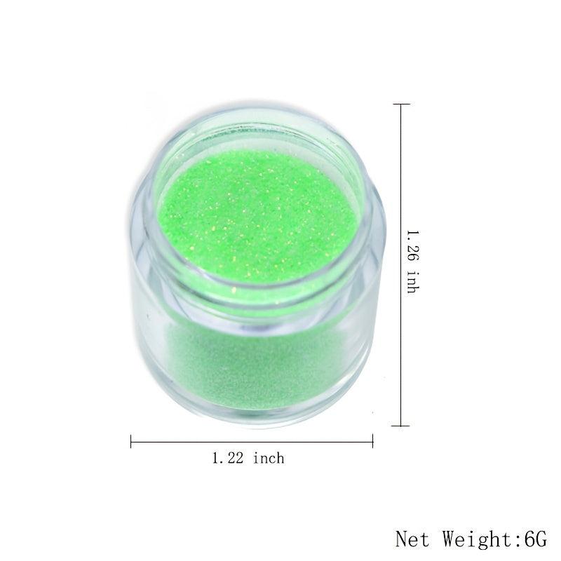 Neon Glitter Sugar Sand Nail Pigment Powder