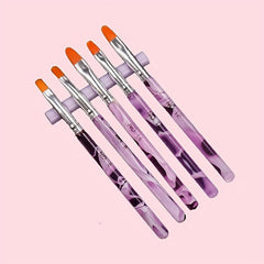 Acrylic Nail Brush Rack Pen Holder Nail Art Display Shelf