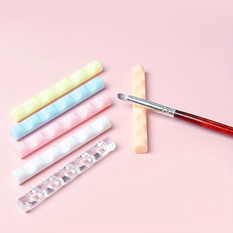 Acrylic Nail Brush Rack Pen Holder Nail Art Display Shelf