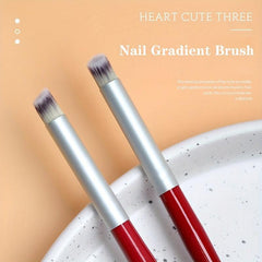 5pcs Gradient Nail Art Brushes Set for Manicure Gel Polish Draw Paint Pen