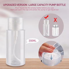 Pink Nail Wipes with Pump Dispenser for Extensions and Polish Removal