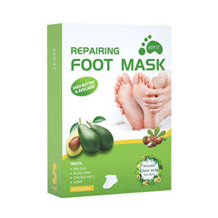 5 Pairs Shea Butter & Avocado Foot Mask with Niacinamide