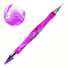 Dual-ended Rhinestone Picker Dotting Pen for Manicure Nail Art
