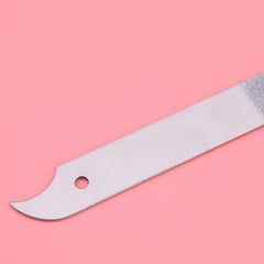 Sharp Stainless Steel Nail File Set for Manicure and Pedicure