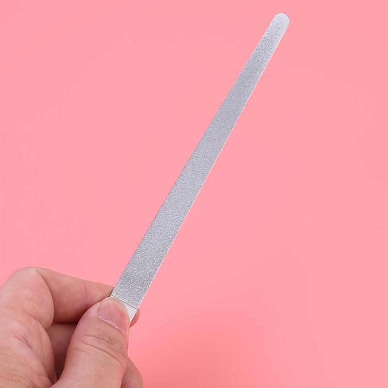 Sharp Stainless Steel Nail File Set for Manicure and Pedicure