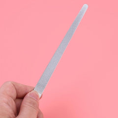 Sharp Stainless Steel Nail File Set for Manicure and Pedicure