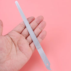 Sharp Stainless Steel Nail File Set for Manicure and Pedicure