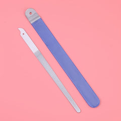Sharp Stainless Steel Nail File Set for Manicure and Pedicure
