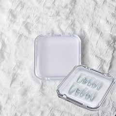 Nail Art Storage Box Square Flip Tool Box