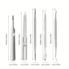 Stainless Steel Nail Clipper Set with Accessories