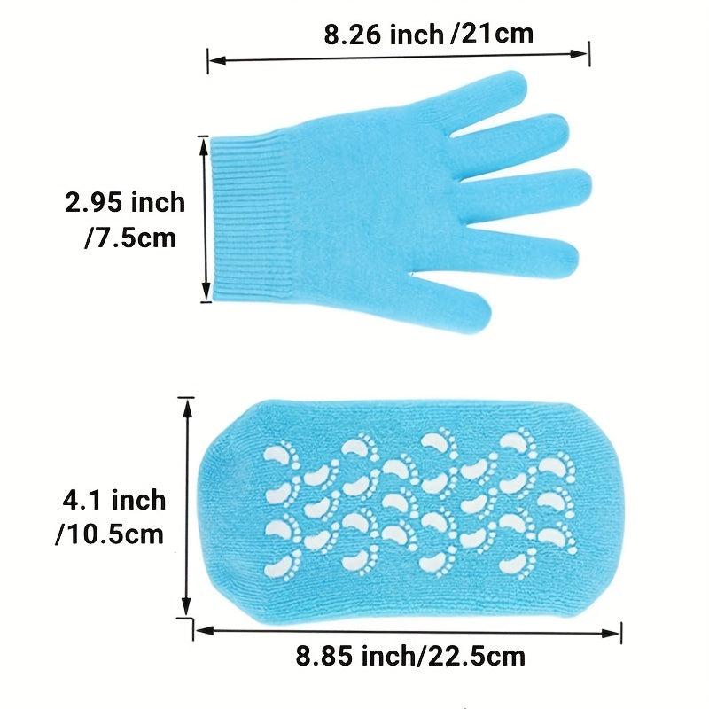 Moisturizing Gel Spa Therapy Sock & Glove - Soften Repair Dry Skin