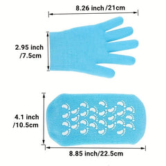 Moisturizing Gel Spa Therapy Sock & Glove - Soften Repair Dry Skin