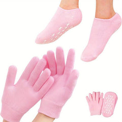 Moisturizing Gel Spa Therapy Sock & Glove - Soften Repair Dry Skin