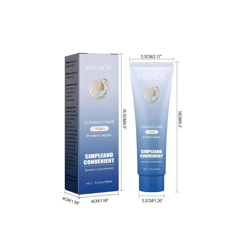 Hair Straightening Cream Protein Corrector Silk And Gloss Hair Straight Cream