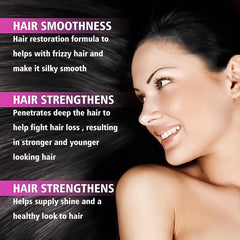Biotin Collagen Hair Mask for Smoothing and Repairing Dry and Damaged Hair