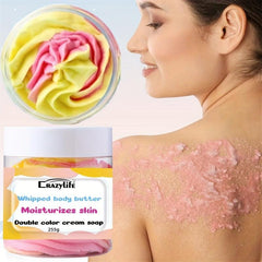 Dual Body Scrub Bath Spa Salt - Deep Cleansing, Smoothing, Rejuvenating Skin