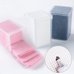 Lint Nail Wipes Nail Polish Remover Pads Pink