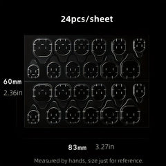 Waterproof Nail Jelly Glue Tabs 240pcs