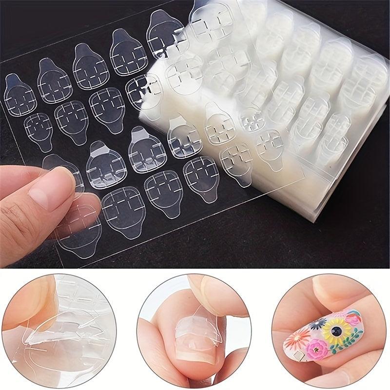 Waterproof Nail Jelly Glue Tabs 240pcs