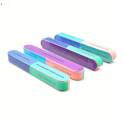 Sided Nail File Set Polish Sponge Nail Files Sand Bars Manicure Tools