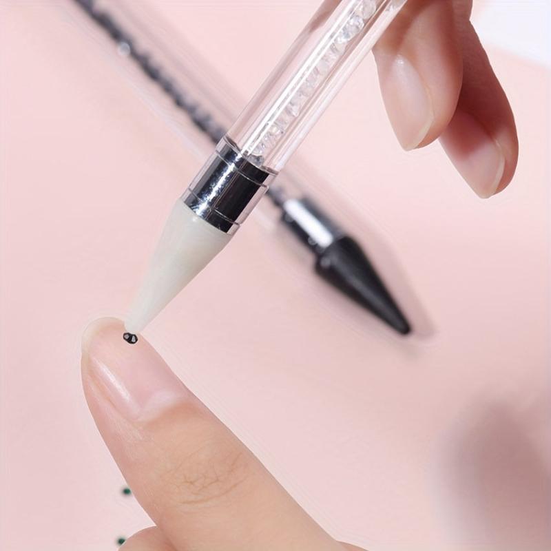 8pcs Double Head Point Drill Pen Dot Painting Point Pen Rhinestone Picker