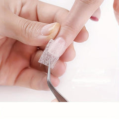 Non Woven Fiber Gel Nail Wrap for DIY Nail Art Silk Fiberglass Nail Wrap