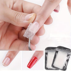 Non Woven Fiber Gel Nail Wrap for DIY Nail Art Silk Fiberglass Nail Wrap