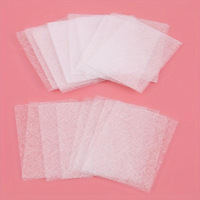 Non Woven Fiber Gel Nail Wrap for DIY Nail Art Silk Fiberglass Nail Wrap