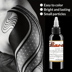 Professional Tattoo Ink 60ml Long Lasting Pigment for Body Art