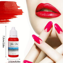 10 Colors Eyebrow And Lip Tattoos Permanent Makeup Tattoo Ink Pigment