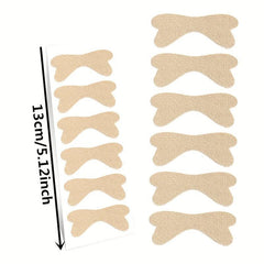 12 Pcs Beige Nail Straightening Stickers Elastic Adhesive Tape Brace Stick