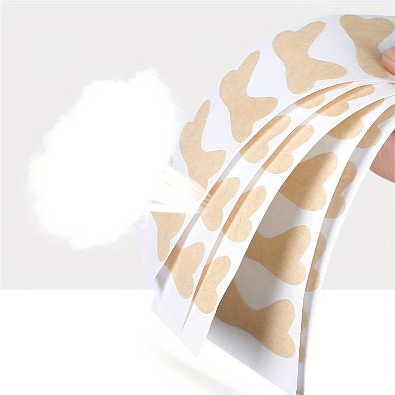 12 Pcs Beige Nail Straightening Stickers Elastic Adhesive Tape Brace Stick