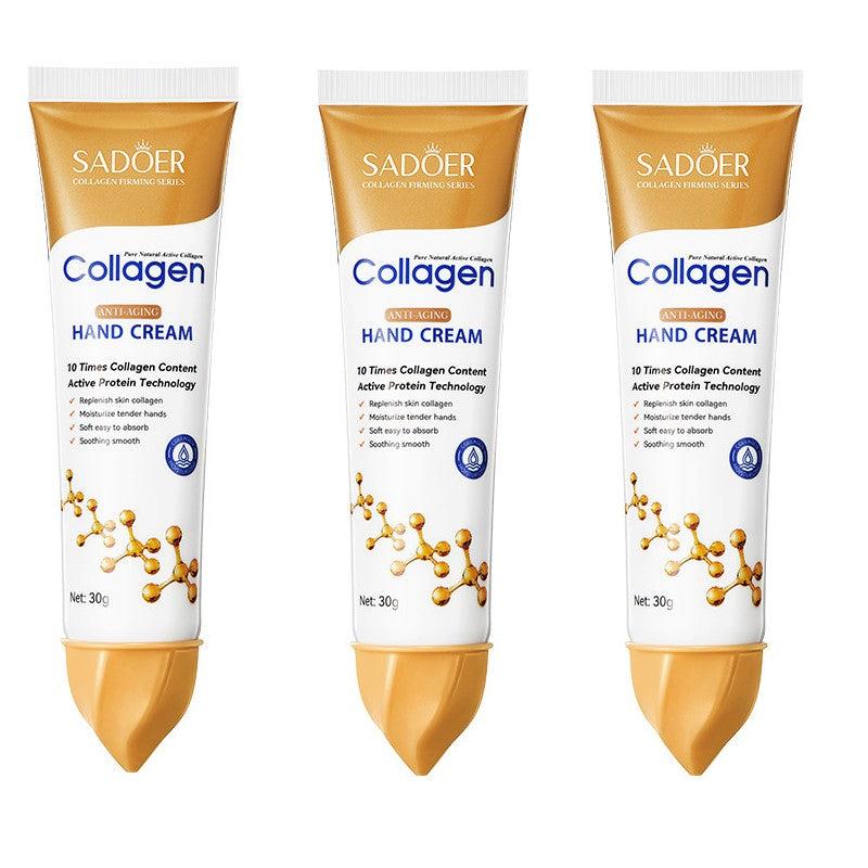 3pcs Floral Collagen Hand Cream