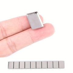 10pcs Aluminum Eyeshadow Pans Travel Storage Empty Tin Cases