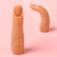 Flexible Silicone Fingernail Practice Training Nail Art